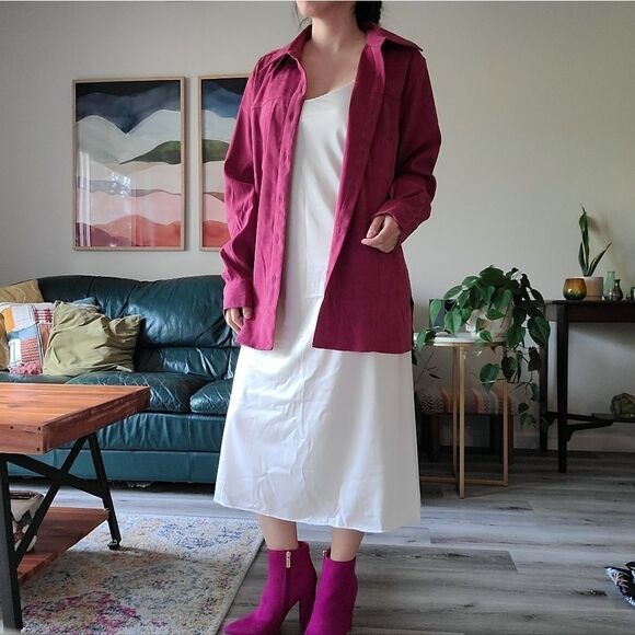 DENIM & Co suede blouse - Picture 12 of 14